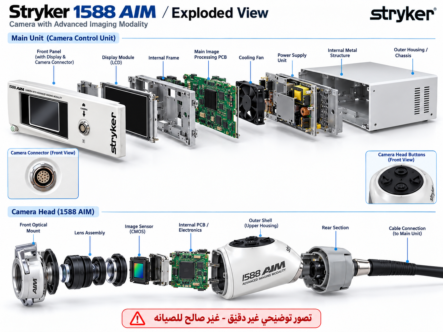 Camera Stryker 1588 - 8