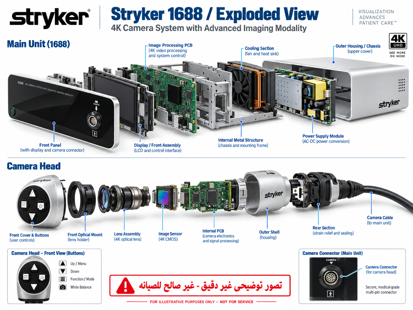 Camera Stryker 1688 - 7